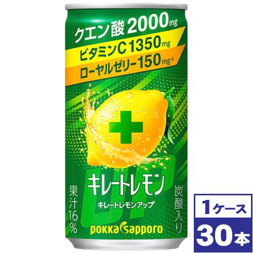 ポッカサッポロ　キレートレモンアップ　185ml缶×30本（1ケース）