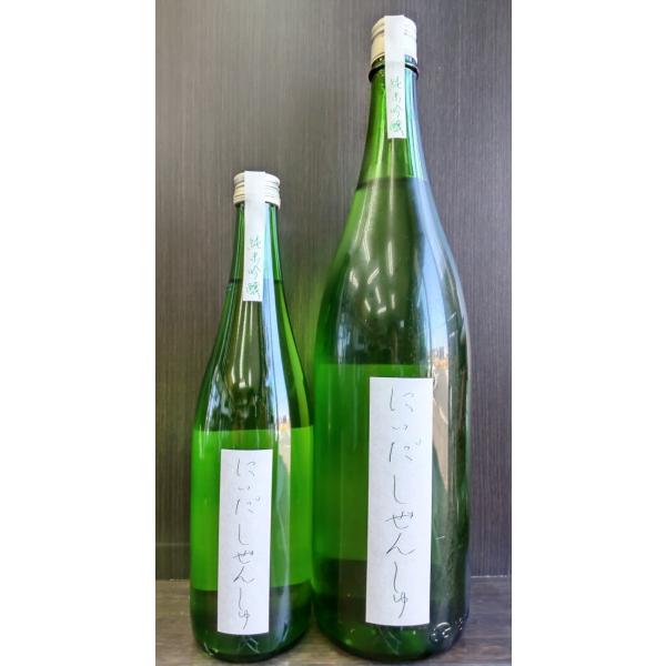 にいだしぜんしゅ 純米吟醸 生もと仕込み 1.8L