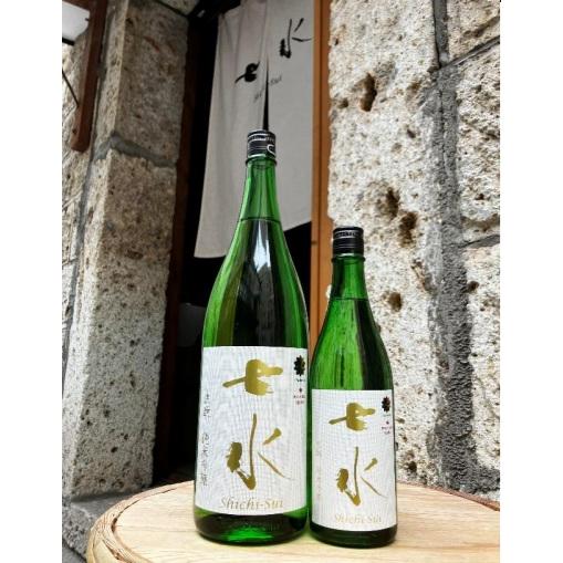 七水 純米吟醸 55 生もと 雄町 瓶火入れ 720ml