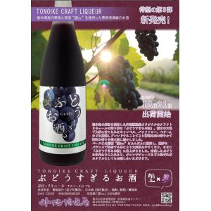 外池酒造 ぶどうすぎるお酒 720ml