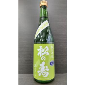 松の寿 純米吟醸 夢ささら 無濾過生原酒 720ml