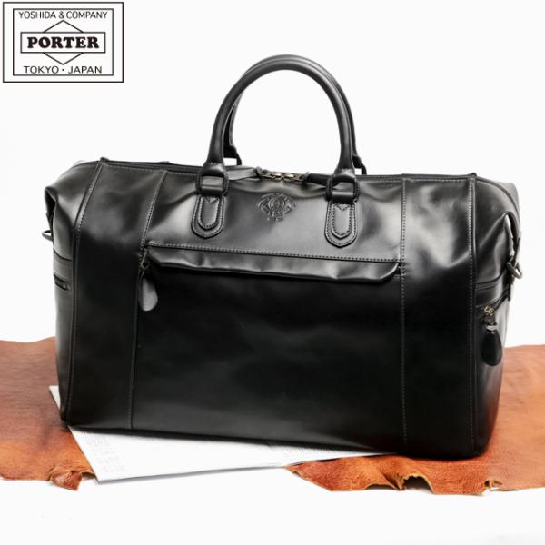 ポーター セルビーノ 2WAYボストンバッグ 088-02860 吉田カバン 本革 軽い 牛革 メン...