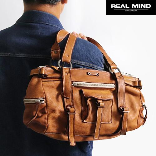 REALMIND リアルマインド LILY FORO フォロ ミニボストン　af0026 上質な 馬...