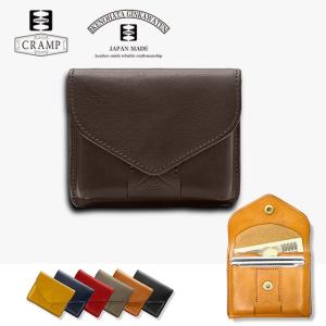 a774 池之端銀革店/cramp メンズ 革製 三つ折り財布 a774 池之端銀革店/cramp メンズ 革製 三つ折り財布