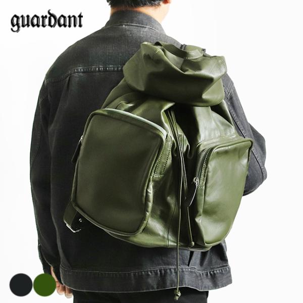 guardant 大容量ストレージの バングラレザー バックパック 機能的 牛革 メンズ 本革 革