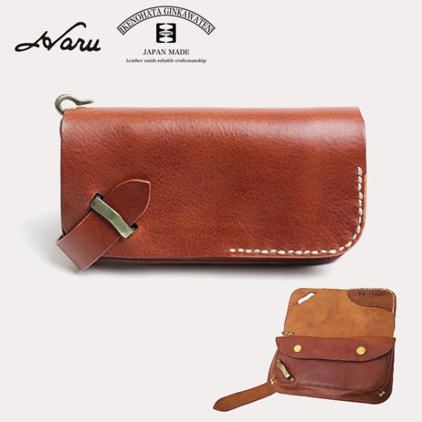 池之端銀革店 haru hc-522 イタリーレザー ヴィンテージ加工  ロングウォレット 牛革 財...