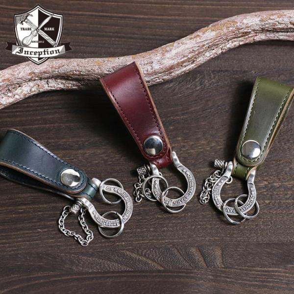 INCEPTION インセプション Chromexcel LEATHER SHACKLE KEY H...