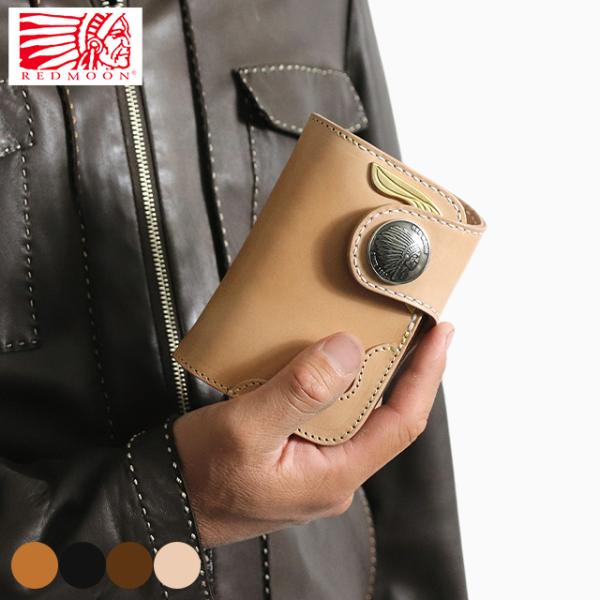 REDMOON レッドムーン Yellow Eagle ミドルウォレット 折財布 革財布