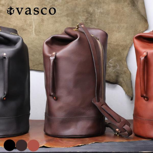 vasco ヴァスコ オールドオイルシリーズ  LEATHER DUFFLE BAG  オールレザー...