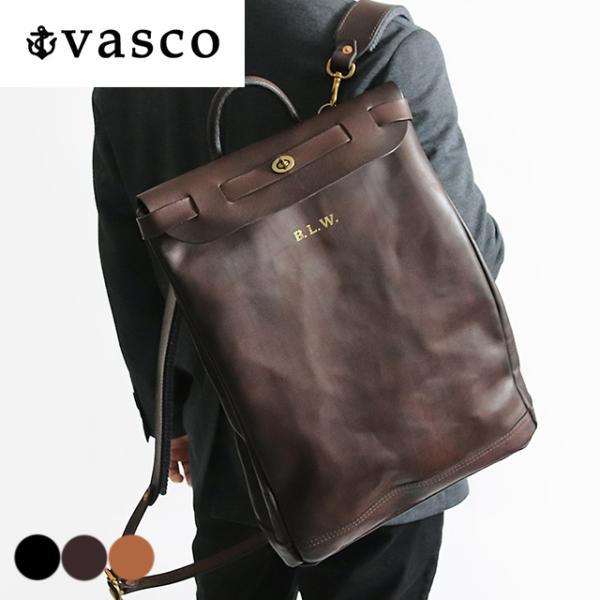 vasco ヴァスコ オールドオイルシリーズ  LEATHER VOYOGE 2WAY RUCKSA...