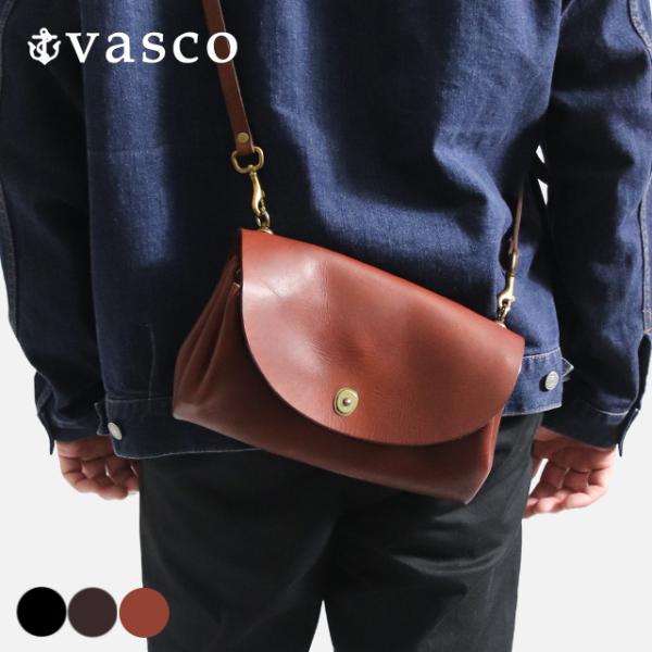 vasco ヴァスコ オールドオイルシリーズ  GARCON 2WAY BAG ショルダーバッグ ギ...