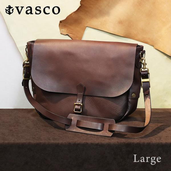vasco ヴァスコ オールドオイルシリーズ LEATHER POSTMAN SHOULDER BA...