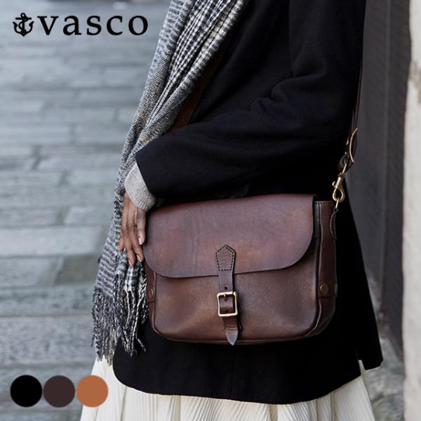 vasco ヴァスコ オールドオイルシリーズ LEATHER POSTMAN SHOULDER BA...