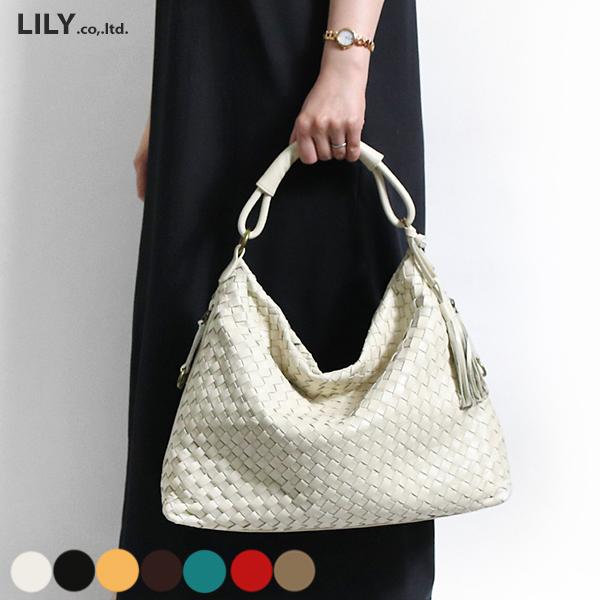 REALMIND LILY メッツ ソフトで軽いポニーレザーメッシュの 2way トートバッグ  本...