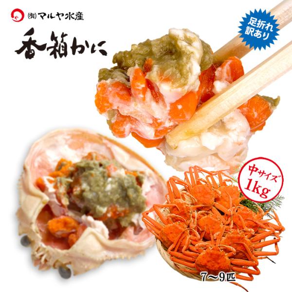 蟹漁解禁 カニ 訳あり かに 蟹 ズワイガニ セコガニ 香箱蟹 せいこ 足折れ 中サイズ 1kg詰め...