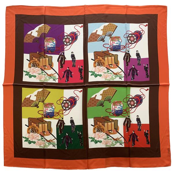 シルクスカーフ日本製　横浜シルクスカーフ　四方形スカーフ　レディーススカーフ　母の日　プレゼント専用...