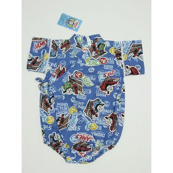 機関車トーマスベビー甚平（７０）（８０）グレコ