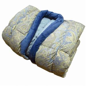 手造り大判かいまき布団 ピンク 日本製 どてら 夜着 掻巻 掛けふとん