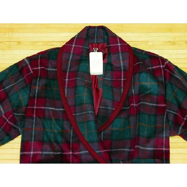 送料無料　婦人ウールショートガウン（Ｍ）（L)【総裏付き】