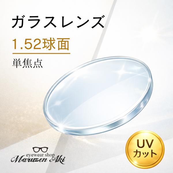 （レンズ単品）ガラスレンズ UVマルチ イトーレンズ  1.52 球面 単焦点 クリア 日本製 傷に...