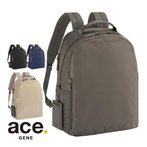 ace. GENE LABEL レディース 前持ち リュック ビジネスリュック 9