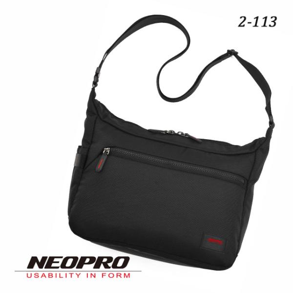 メンズ ショルダー ショルダーバッグ 横型 舟型 ネオプロ レッドポイント NEOPRO REDPO...