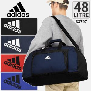 ボストンバッグ 修学旅行 アディダス ボストンバッグ 修学旅行バッグ 60センチ 48リットル adidas 2WAY サッカー 合宿 小学生 中学生 高校生 林間学校 63797