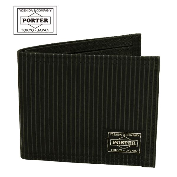 ポーター ドローイング ウォレット 650-09781 吉田カバン 財布 2つ折り 小銭入れなし キ...