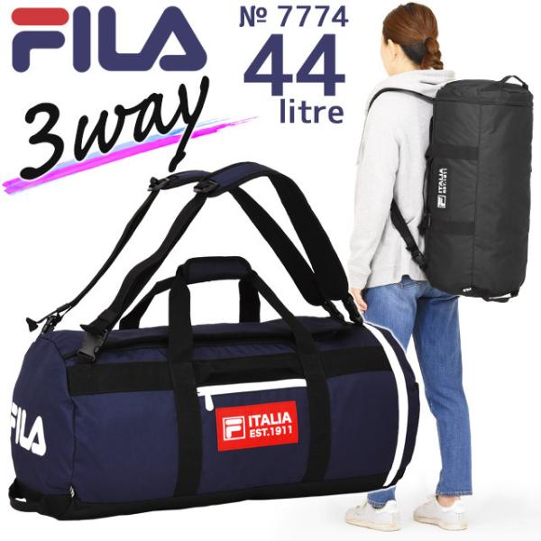 フィラ FILA ボストンバッグ 修学旅行バッグ 60センチ 44リットル 3WAY ビリエット ロ...