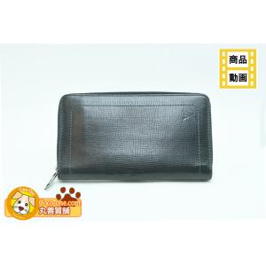 ルイヴィトン ミニジッピーウォレット モノグラム・デニム ラウンド