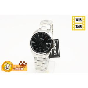 セイコー SEIKO 腕時計 クォーツ SS 黒文字板 SUR277P1 海外モデル 新品 程度N 中古 送料無料 動画 Youtube｜maruzen-cocoone