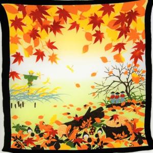 風呂敷 インテリア エコ タペストリー / ちりめん 秋物語