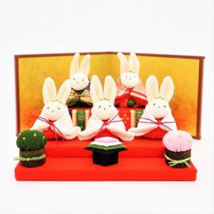 ちりめんうさぎのお雛様の商品一覧 通販 Yahoo ショッピング