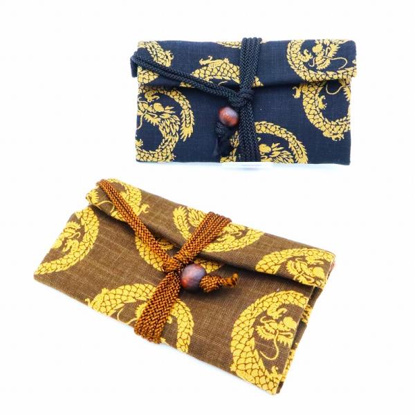 財布 和財布 男財布 着物用 父の日 / 道中財布 丸龍 / 和柄財布 和小物 和雑貨 財布 和服用...