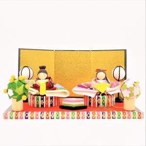 雛人形 コンパクト おしゃれ 雛飾り 今どき 飾り / みやび 親王飾り / お雛様 ひな祭り ひな人形 雛 ひな おひな様 人形