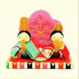 雛人形 コンパクト おしゃれ 雛飾り 今どき 飾り / ほほえみ