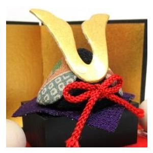 五月人形 兜飾り コンパクト ちりめん 小さい...の詳細画像3