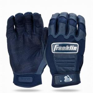 Franklin(フランクリン) POWER STRAP CHROME バッティンググローブ NAVY/SILVER （サイズ：S) フランクリン 20492S(FRANKLIN)返品種別A フランクリン Franklin 送料無料ポイント10倍 登録店限定商品