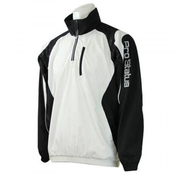 ゼット　ＺＥＴＴ　 限定生産品50％OFF 　プロステイタス 長袖ハーフジップジャケット　ホワイト×...