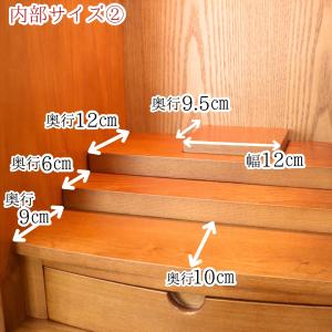仏壇 リーク 18号 材質タモ 選べる3色 ラ...の詳細画像5