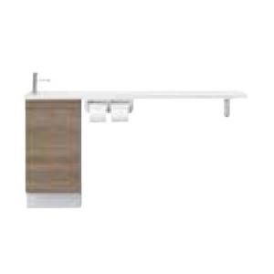 激安の An Acreaakxhex Inax 床排水 床壁共通給水仕様 右仕様 手洗器一体型人造大理石カウンター カウンター奥行280 カウンターキャビネットプラン キャパシア Lixil トイレ用品 Aliuminium Lt