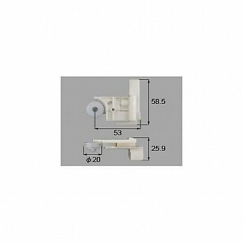 【BMPY93AR】トステム （BMPD93ARの後継新品番） bmpy93ar戸車 Ｂ型 Ｒ 網戸...