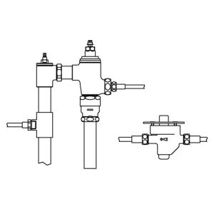LIXIL INAX トイレ 隠ぺい形足踏式フラッシュバルブ【CFR-T680S LIXIL INAX トイレ 隠ぺい形足踏式フラッシュバルブ【CFR-T680S