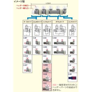 ブリヂストン 【CJC】プッシュマスター 樹脂ヘッダー（CJヘッダー）エルボタイプ【純正品】｜mary-b