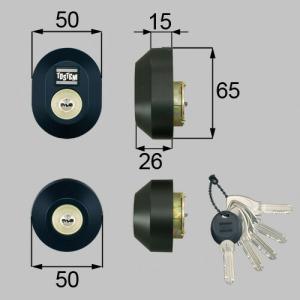 トステム z-1a1-dctc ドア錠セット（MIWA DNシリンダー） 玄関