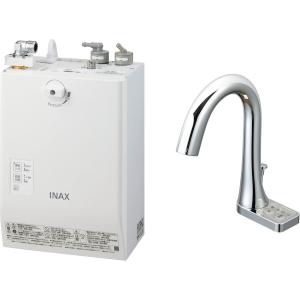 INAX・LIXIL 電気温水器【EHMN-CA3ECSB3-213】 3L ゆプラス 自動水栓一体型壁掛 適温出湯スーパー節電 自動水栓：グースネックタイプ 手動・湯水切替スイッチ付｜mary-b