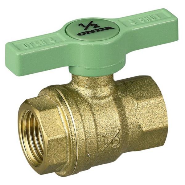 オンダ製作所 【FF2-T50】 ボールバルブ Rc2 フルボアコンパクト Tハンドル