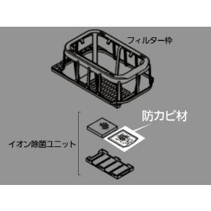 【ゆうパケット】 パナソニック Panasonic 気化式加湿機 防カビ材 FKA0430062【純...