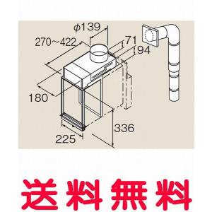 リンナイ（Rinnai） 【FFT-6U-200】 《KJK》 給排気筒トップ ωα0 : KJK