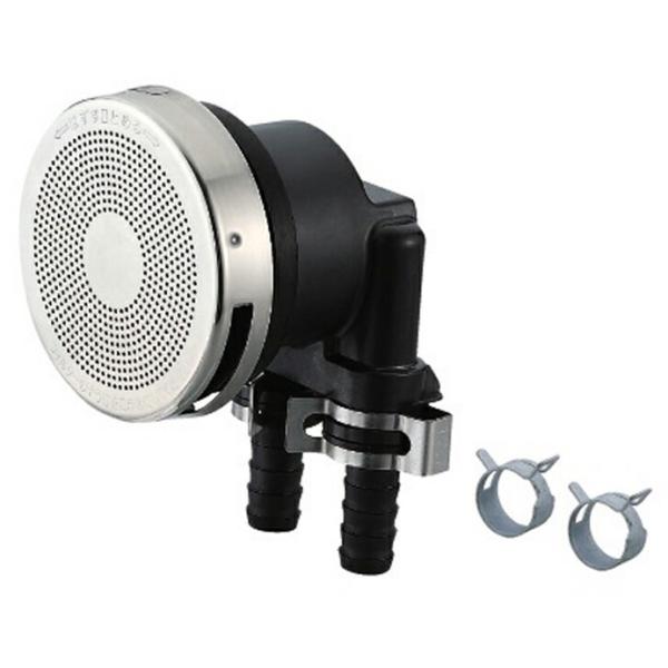 オンダ製作所 【JS3Q-L14P】 無極性循環口 L型 風呂用ツインホース用 タケノコ式（樹脂製）...